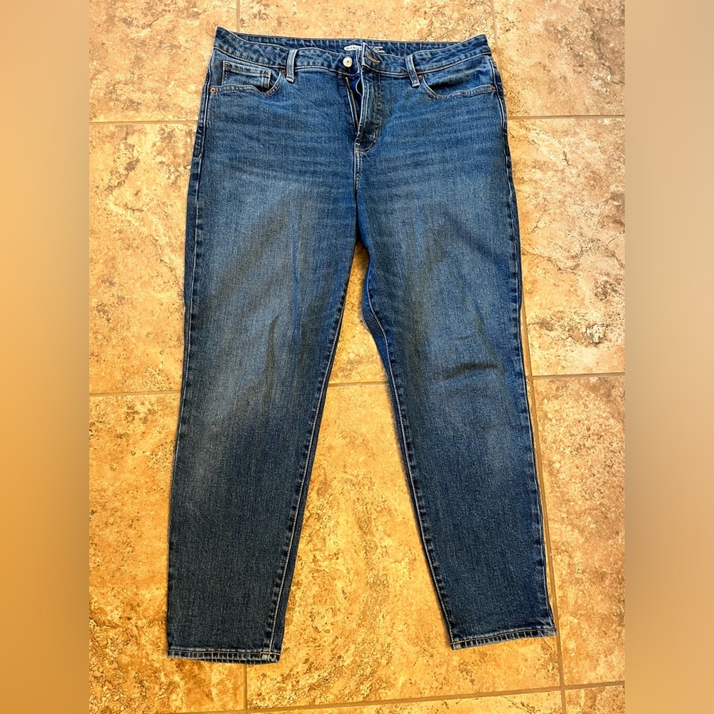 Old Navy O.G. Straight jeans high rise size 14